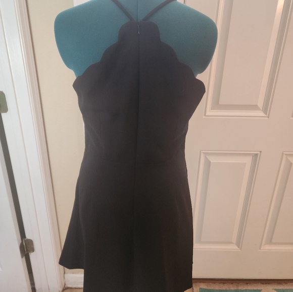 Betsey Johnson Women's Scalloped Dress with Pearl Buttons - Picture 4 of 5